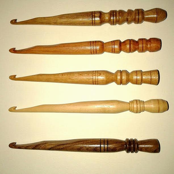 Ganchillos de madera